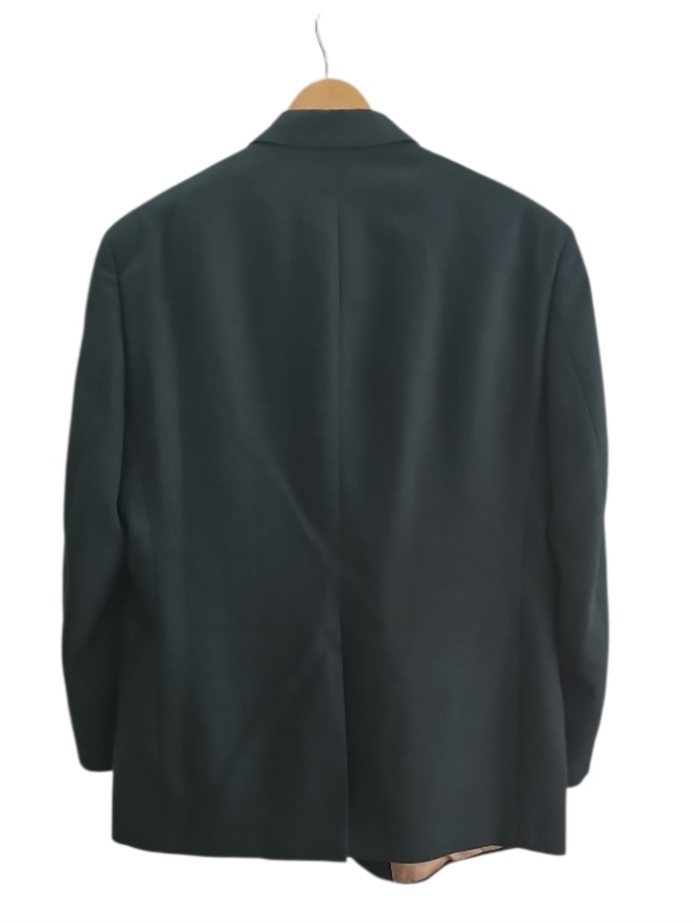 Stafford Green Blazer Gold Button 42S Vintage Wool Sport Coat Preppy Golf Inspo - Picture 3 of 16